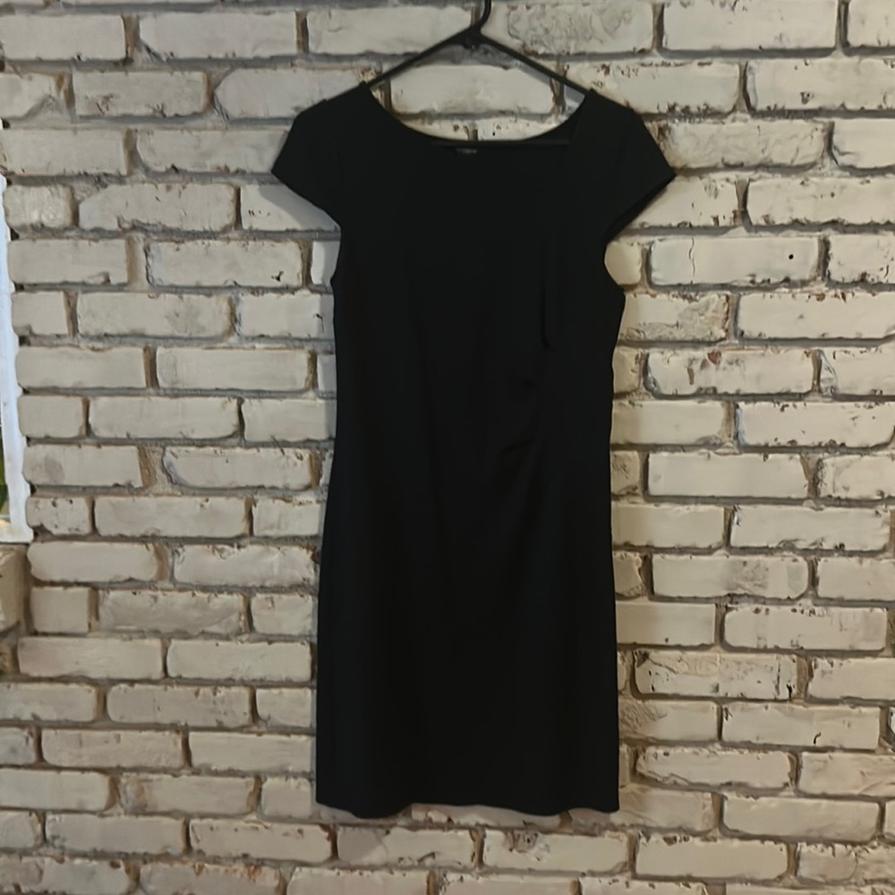 Ann Taylor black  asymmetric dress